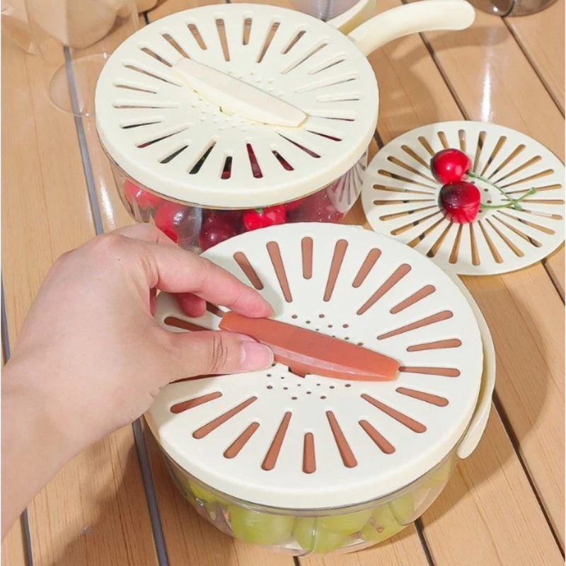 Pote Retrátil para Drenagem de Frutas - Tida