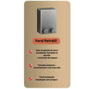 Varal Retrátil Interior e Exterior-Tida
