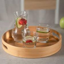 Bandeja Redonda Bambu -Tida