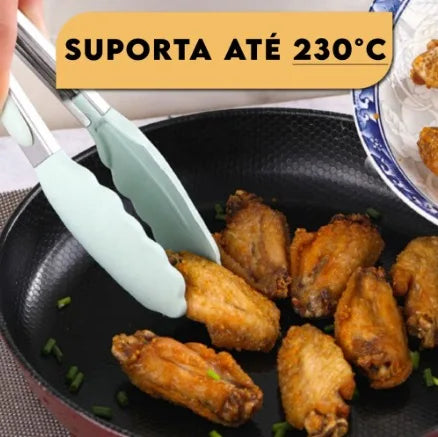 Kit com 12 Utensílios de Cozinha em Silicone-Tida