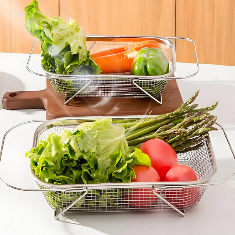 Escorredor Flex Aço Inox - Tida  (COMPRE 1, LEVE 2 COM PREÇO PROMOCIONAL)