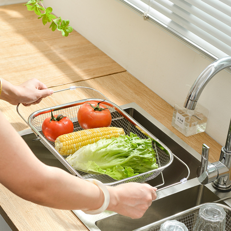 Escorredor Flex Aço Inox - Tida  (COMPRE 1, LEVE 2 COM PREÇO PROMOCIONAL)