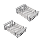 Escorredor de Pia Inox  Ajustável -Tida  (COMPRE 1, LEVE 2 COM PREÇO PROMOCIONAL)