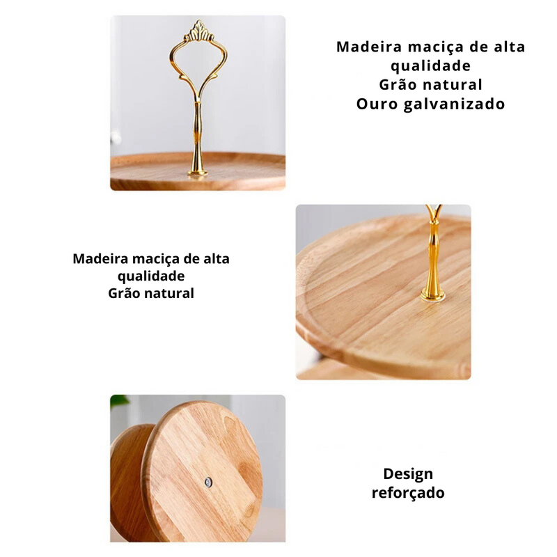 Bandeja para Doces de Dupla Camada-Tida